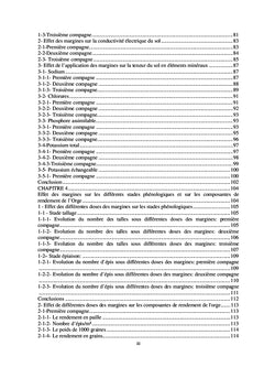 Effet de margines sur les propriétés chimiques du sol