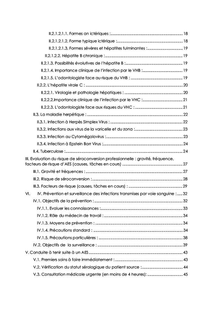 Les accidents d'exposition au sang