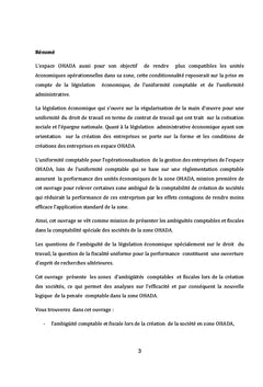 Comptabilité société en OHADA