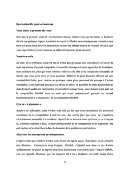 Comptabilité société en OHADA