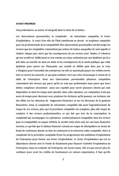 Comptabilité société en OHADA