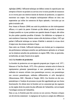 Determinants de la production du maïs dans le Kanem- Tchad