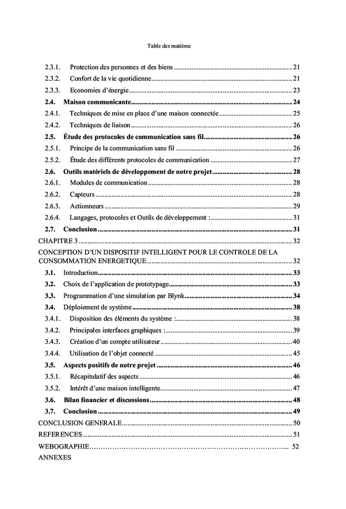Gestion de la consommation énergétique dans un bâtiment intelligent