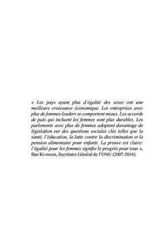 Regards croises sur les interactions et l'egalite femme-homme en milieu universitaire