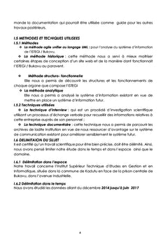SYSTEME DE GESTION AUTOMATISE D'UNE INSTITUTION