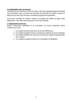 SYSTEME DE GESTION AUTOMATISE D'UNE INSTITUTION
