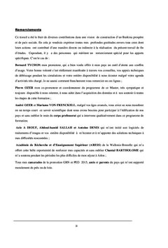 Dynamique de l'emergence des conflits d'usage