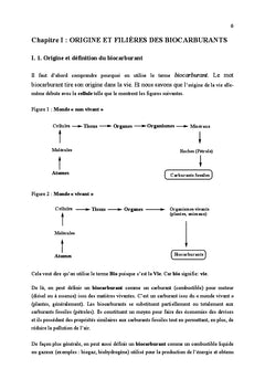Comprendre les Biocarburants