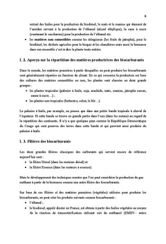 Comprendre les Biocarburants