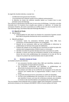 Grandes concessions à la stabilité de l'Est de la RD Congo