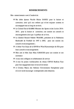 Sport et developpement : Reseaux et Institutions