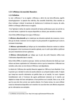 Sentiment des investisseurs et volatilité du marché