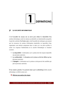 Concevoir la sécurité informatique en entreprise