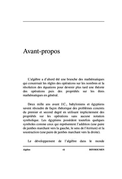 Algèbre Linéaire