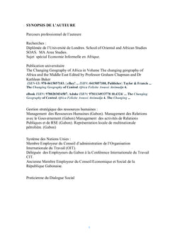 Le GABON: Formalisation - Code du Travail - NIT & Conditions de Travail