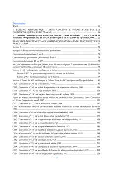 Le GABON: Formalisation - Code du Travail - NIT & Conditions de Travail