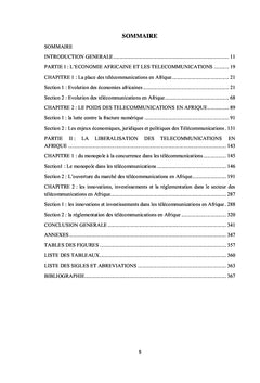 L'industrie des télécommunications en Afrique