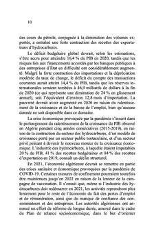 L'économie algérienne