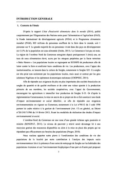 Evaluation des impacts socio-environnementaux d'un projet