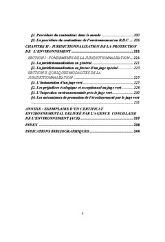 Précis de Droit de l'environnement congolais