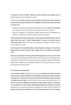 Le Nord-Sénégal, Dynamiques Climatiques et Temps Lithométéoriques