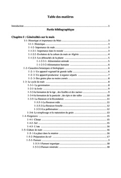 L'effet concurrentiel des adventices sur le rendement du maïs fourrager