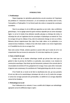 Étude géotechnique des sols de Luvungi, Territoire d'Uvira, Sud-Kivu, RDCongo