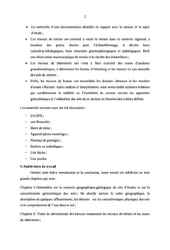 Étude géotechnique des sols de Luvungi, Territoire d'Uvira, Sud-Kivu, RDCongo