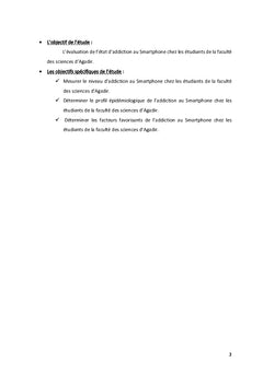 L'addiction au Smartphone dans le milieu universitaire au Maroc