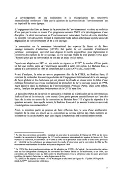 La mise en oeuvre de la CITES au Burkina Faso