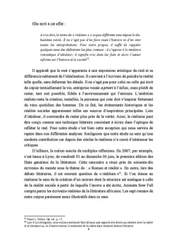 Le réalisme dans l'univers romanesque d'Aminata Sow Fall