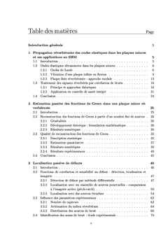 Surveillance passive des milieux réverbérants par corrélation debruit