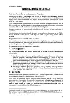 Espace numerique de travail (eNT): quels usages en France?