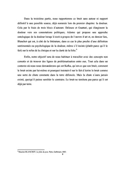 Le bruit asignifiant