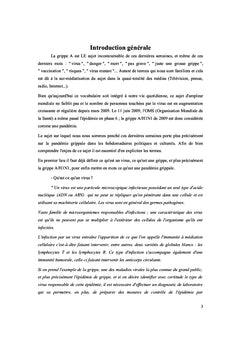 Les hebdomadaires politiques et culturels et la grippe A