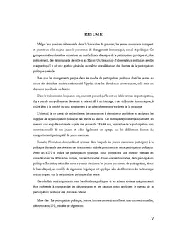 Determinants de la participation politique des jeunes