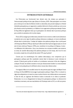 Determinants de la participation politique des jeunes