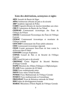 La dimension politico-stratégique de la coopération franco-tchadienne