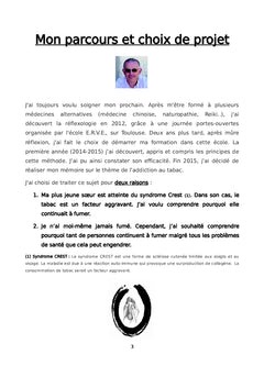 L'addiction au tabac et la Réfléxologie