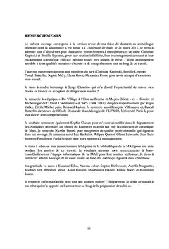 La ceramique au Bronze Ancien du Khabur a la vallee de l'Euphrate :