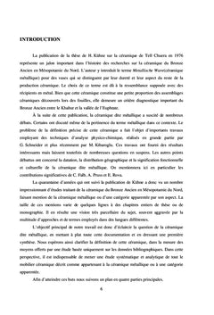 La ceramique au Bronze Ancien du Khabur a la vallee de l'Euphrate :