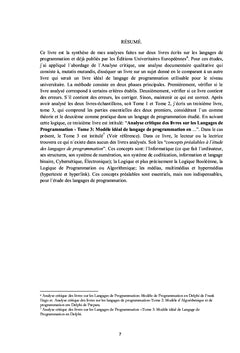 Analyse critique des livres sur les langages de programmation - Tome 3: Modèle idéal de langage de programmation en Delphi
