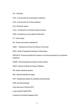 La fiscalité environnemental face aux grands principes de droit fiscal