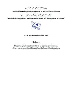 Dentex Maroccanus : le plus énigmatique des dentis du bassin algérien