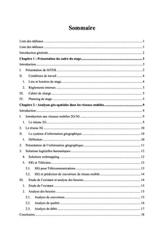 Outil de generation des analyses de couverture radio