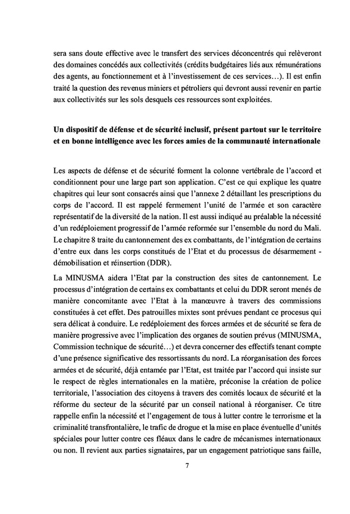 Le Mali entre vents et marrées, 2015 - 2017