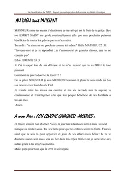 Classification de TURA dans la leucemie myéloide chronique