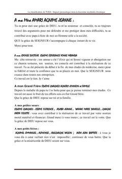 Classification de TURA dans la leucemie myéloide chronique