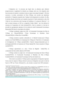 L'Harmonisation Des Politiques D'Intégration en Afrique Centrale: