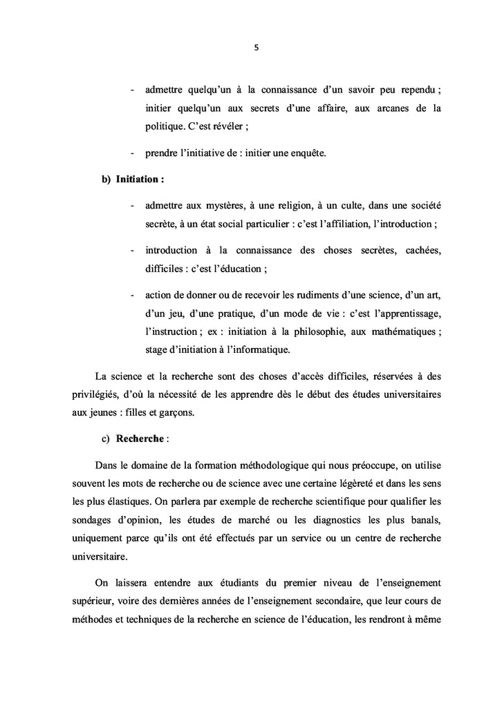 Méthodologie de recherche en science psychologique et de l'éducation
